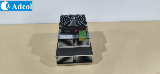 50W 12VDC থার্মো ইলেকট্রিক এয়ার কন্ডিশনার তাপ অপসারণ এবং কম গোলমাল অপারেশন সঙ্গে বহিরঙ্গন এবং অভ্যন্তরীণ কিওস্ক জন্য ডিজাইন